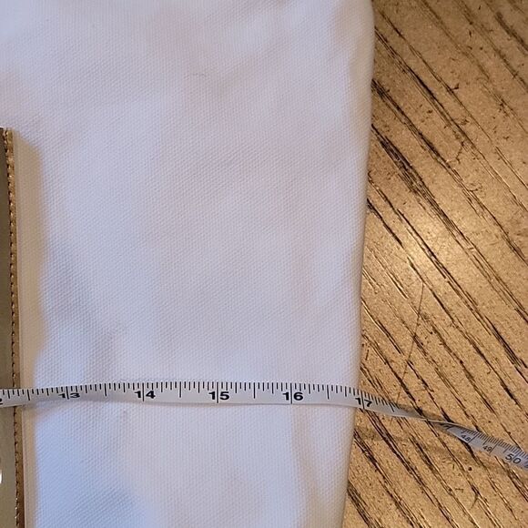 Paco Rabanne canvas white and gold tote bag 🤍 - Picture 7 of 9